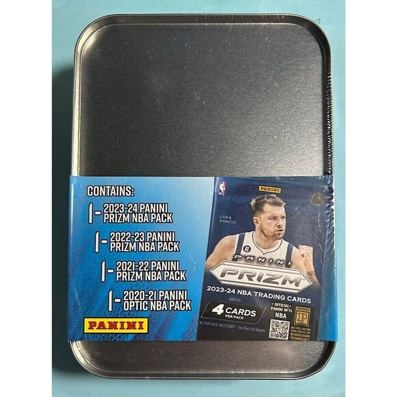 Victor Wembanyama Rookie Donruss Optic Tin -Wemby 20-21 - 23-24 -4 packs NEW - Picture 2 of 3